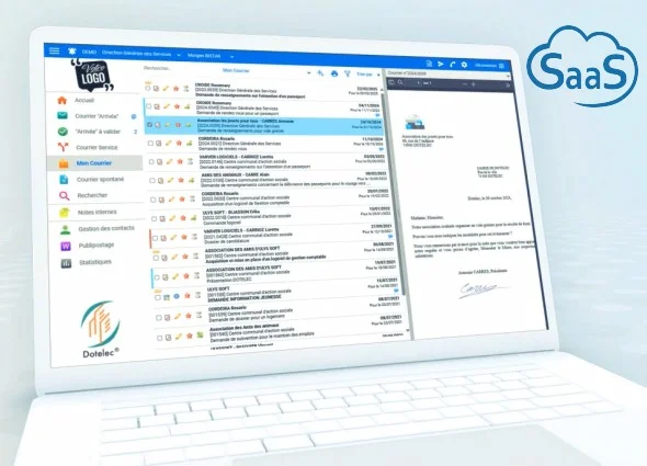 Dotelec Courrier SaaS