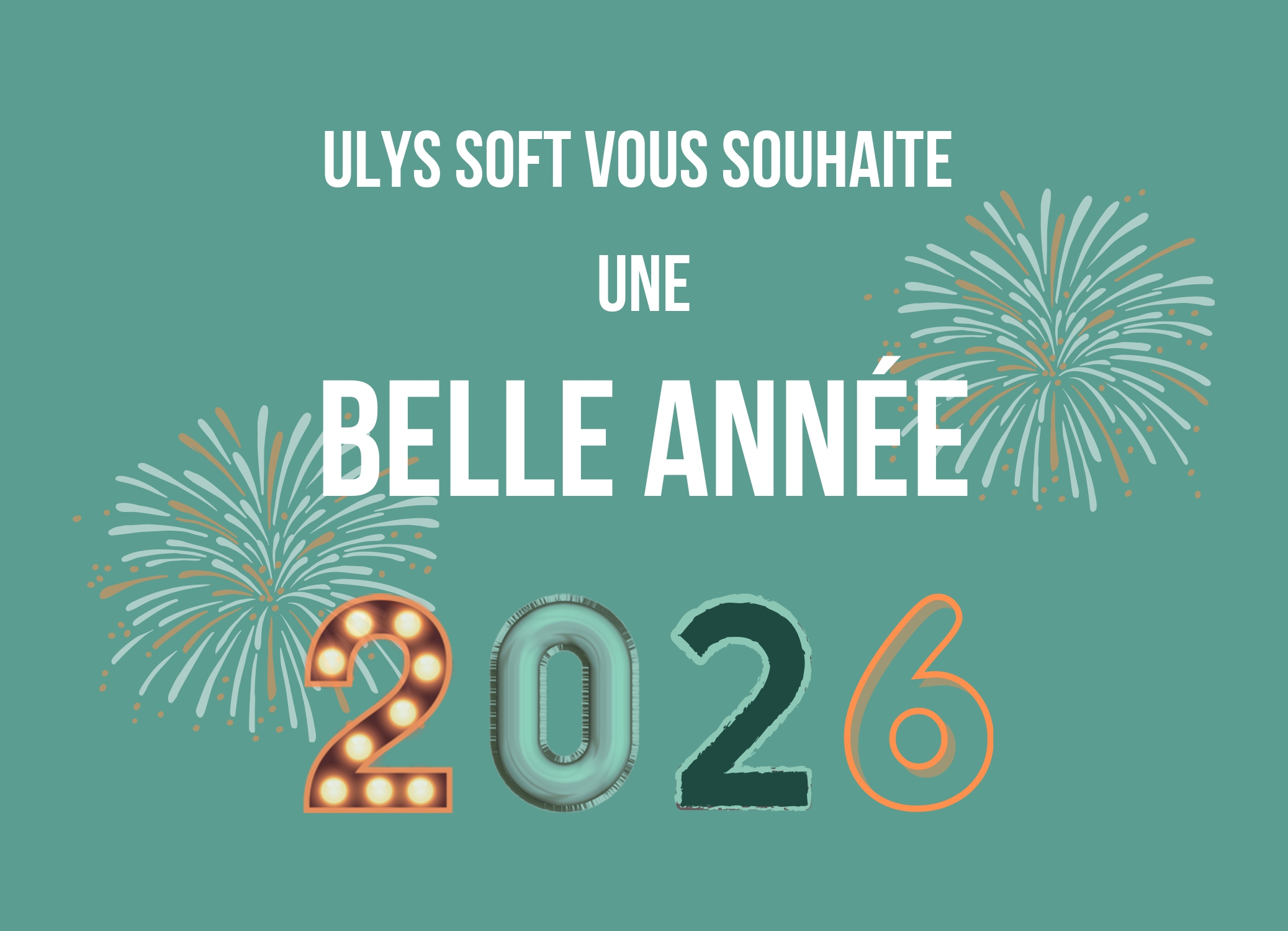 Meilleurs vœux 2026 !